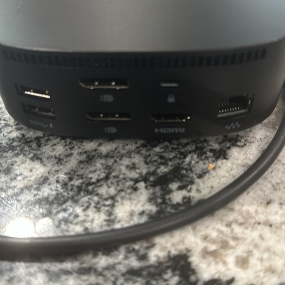 HP HSN-IX02 L75125-001 USB-C Dock G5 Universal Docking Station (Dock Only) - Picture 3 of 5